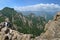 Mountain panorama of Seoraksan National Park