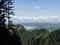 Mountain panorama from Tegelberg mountain, Bavaria, Germany