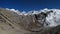 Mountain panorama on the way to the Thorung La Pass