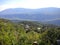 Mountain panorama wiew from abowe