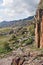 Mountain pastures and rocks, Altai mountains, Siberia Russia