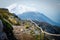 Mountain path on top of peak Sveti Jure, Biokovo, Dalmatia, Croatia