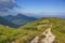 Mountain path in Western Tatras, Slovakia