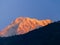 Mountain peak Annapurna South at sunrise, Himalayas, Nepal