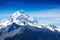 Mountain peak. Mount Cook. New Zealand