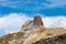 Mountain peak of Torre dei Scarperi or Schwabenalpenkopf - Dolomites Italian Alps