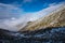 mountain peak view from Krivan in slovakia