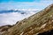 mountain peak view from Krivan in slovakia