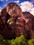 Mountain Peak, Zion Canyon, Utah