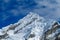 Mountain peaks of Andes in Huascaran