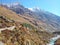 Mountain peaks at Himalayas, Badrinath India Indo-China border