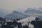 Mountain peaks in Schwyz Canton