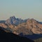 Mountain Peaks seen from Mount Niesen, Switzerland. Dent du Ruth
