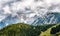 Mountain peeks Jezerska Kocna and Grintavec in Kamnik-Savinja Al