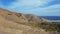Mountain Pelada, locally known as Montana Pelada, an arid volcanic cone formed of fossilized sand dunes, El Medano, Tenerife