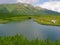 Mountain pond in Slovak High Tatras