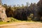 Mountain quarry rocks in Greenmount National park