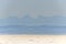 Mountain range of Alps with Matterhorn seen from Vosges in good weather