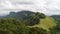 Mountain range green hills in sri lanka