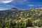 Mountain Range of the Lassen Volcano in California