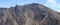 Mountain range Massifs of Northern Limestone Alps, Tyrolean Alpenpark Karwendel, tourist route Via ferrata Seefelder panorama,