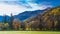 Mountain range near Hemsedal, Buskerud municipality in Norway