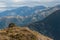 Mountain ranges in Lewis Pass