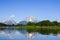 Mountain with reflection at Grand Teton National Park