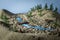 Mountain river ecology foil