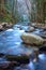 Mountain river at Montseny nature park