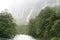 Mountain River in New Zealand. landscapes