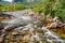 Mountain River In Norway. Landscape, Nobody