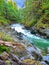 Mountain river. Robe Canyon Historic Park - Lime Kiln Trail