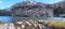 Mountain river and rocky mountain such nice landscape