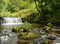 Mountain river stream