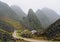 Mountain road in Ha Giang