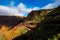 Mountain road on La Gomera island