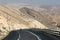 Mountain road in The Negev Desert