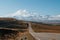 mountain road overlooking Elbrus to the Jila-Su valley