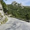 Mountain road in southeastern France