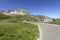 Mountain road to Leonessa on Terminillo eastern side, Rieti