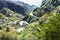 Mountain road to Savoca town in Sicily