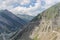 Mountain road to Sonamarg village, Srinagar, Jammu Kashmir, India