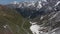 Mountain road to Stelvio pass