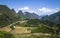 Mountain road in Vietnam