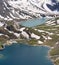 Mountain roads between Ceresole Reale and the Nivolet hill around serrÃ¹ lake, Agnel lake, Nivolet lake in Piedmont