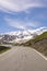 Mountain roads between Ceresole Reale and the Nivolet hill in Italy