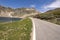 Mountain roads between Ceresole Reale and the Nivolet hill in Italy