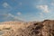 Mountain rock landscape view, Muscat, Oman