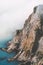 Mountain rock and sea landscape Travel aerial view